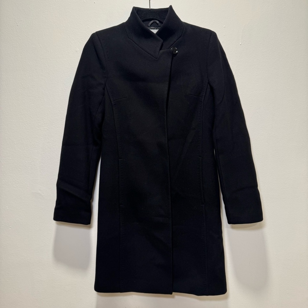Aritzia Babaton Wool Cashmere Tailored Coat – Italian Milior Buttons – Size S - Picture 3 of 16